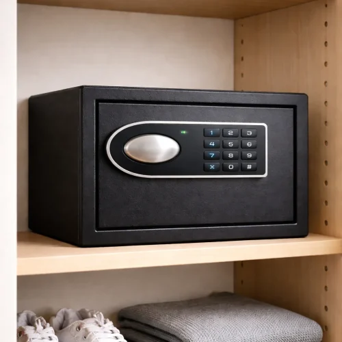 Caja de seguridad doméstica instalada en vivienda por cerrajero en Torremolinos